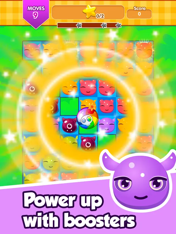 Pet Monster - New Match 3 Game iPad  Screenshots