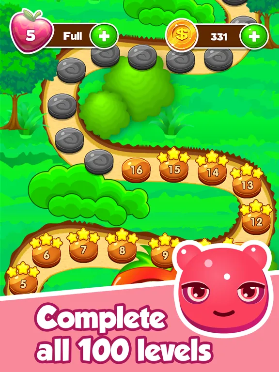 Pet Monster - New Match 3 Game iPad  Screenshots
