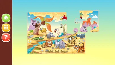 Ảnh chụp màn hình của Animal Jigsaw Puzzles Game for Kids HD Free