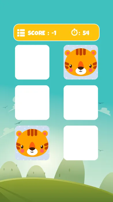 Screenshot di Animal Cards Matching Puzzle Games for Kids