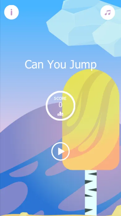ภาพหน้าจอของ Can You Jump - Endless Bouncing Ball Games
