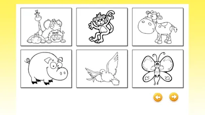 Capturas de pantalla de Printable Animal Coloring Worksheets for Pre K & Kindergarten