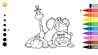 Capturas de pantalla de Printable Animal Coloring Worksheets for Pre K & Kindergarten