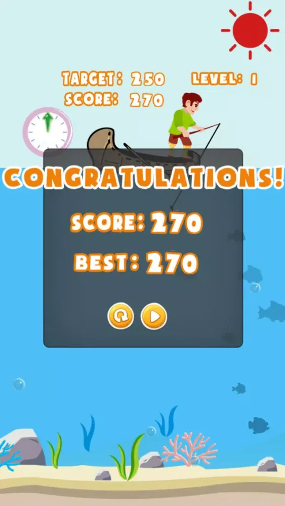 Capturas de pantalla de King of Ocean : Fishing the Crazy Fish or Die!