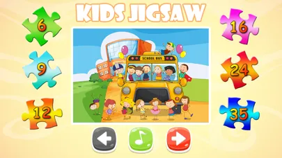Capturas de pantalla de Kids Jigsaw Puzzles HD for Kids 2 to 7 Years Old
