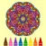 Mandala Adult Coloring Book for Stress Relief Free Printable