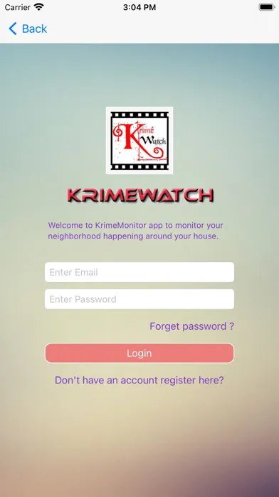 KrimeWatch スクリーンショット