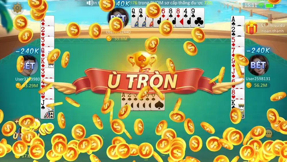 Captures d'écran de DahGame-Danh bai online