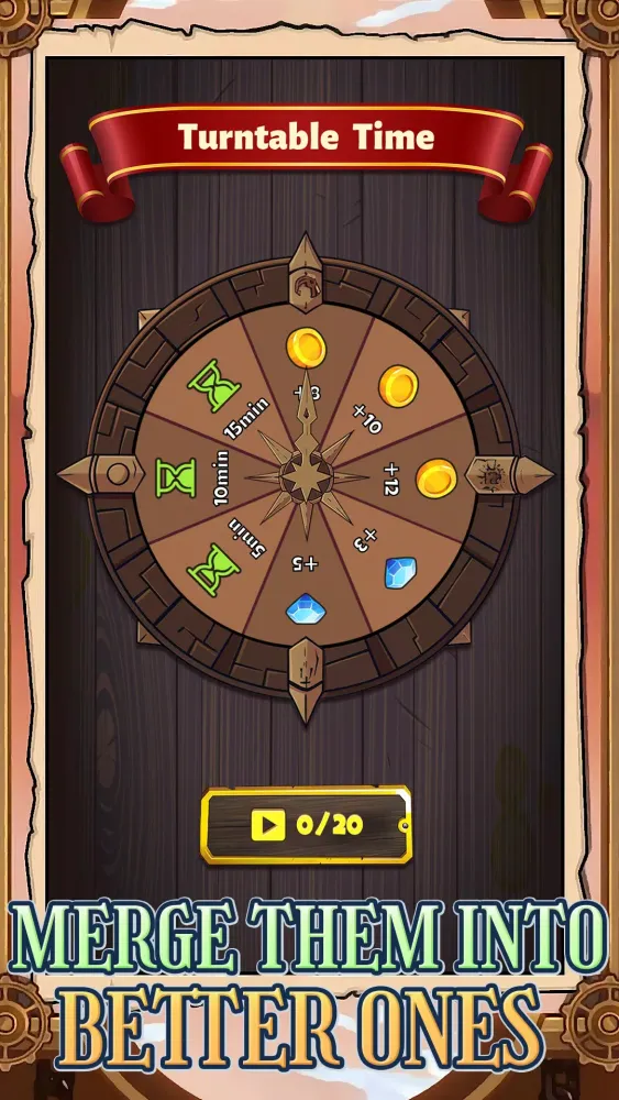 ภาพหน้าจอของ Idle Gunner Merge