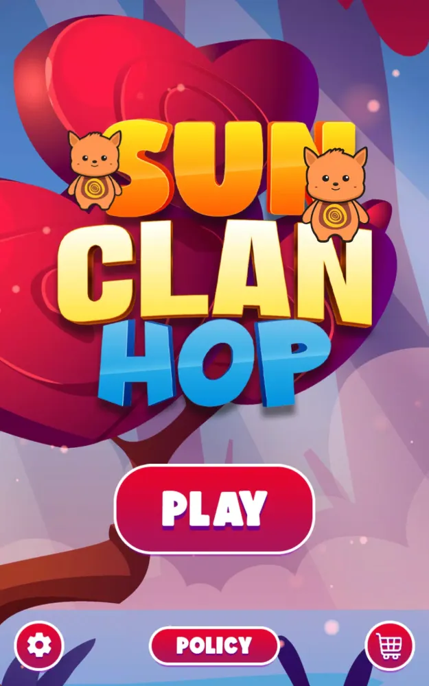 Tangkapan skrin Sun Clan Hop Game