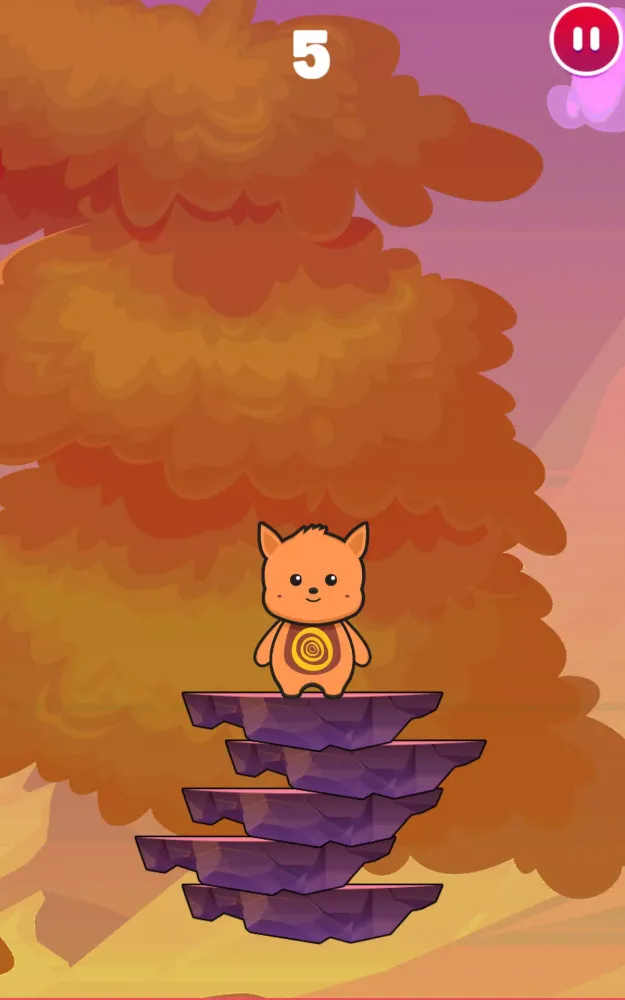 Tangkapan skrin Sun Clan Hop Game