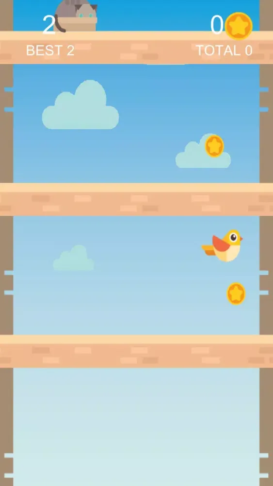 Tangkapan skrin Birds Rush:Clash of Birds & Cats