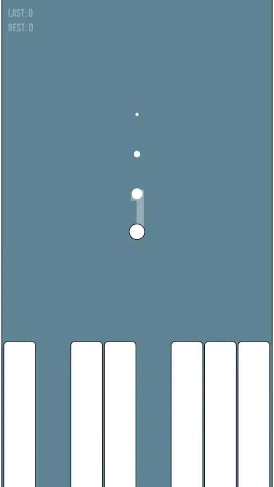 No One Fall:White Tiles 스크린샷