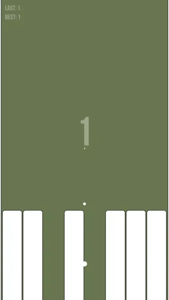 No One Fall:White Tiles 스크린샷