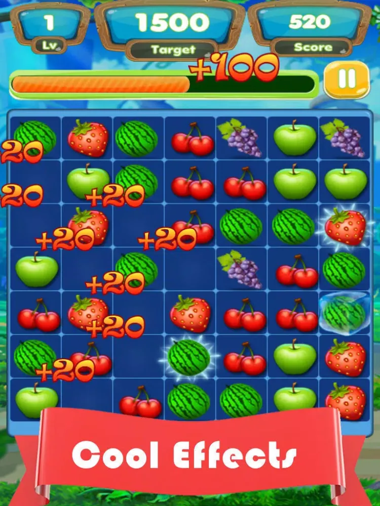 Classic Link Fruit Free iPad  Screenshots
