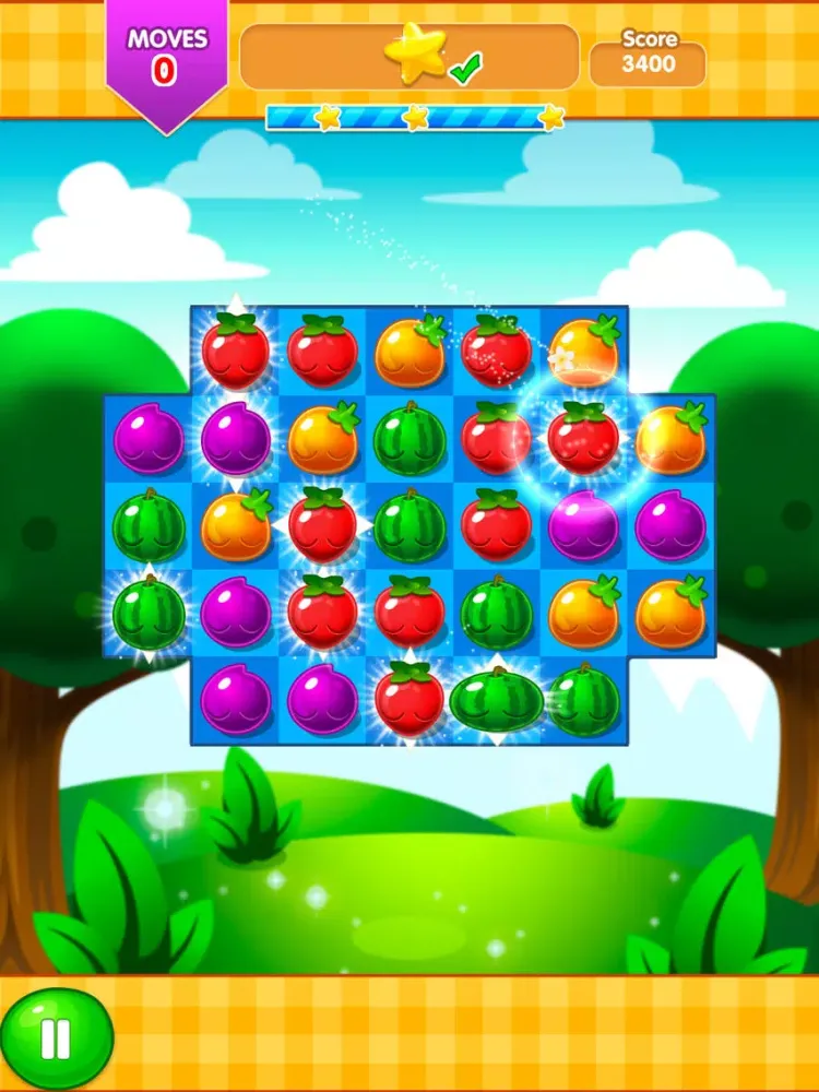 Splash Juice Jam:Fruit Fresh Smash Match 3 Free iPad  Ekran Görüntüleri