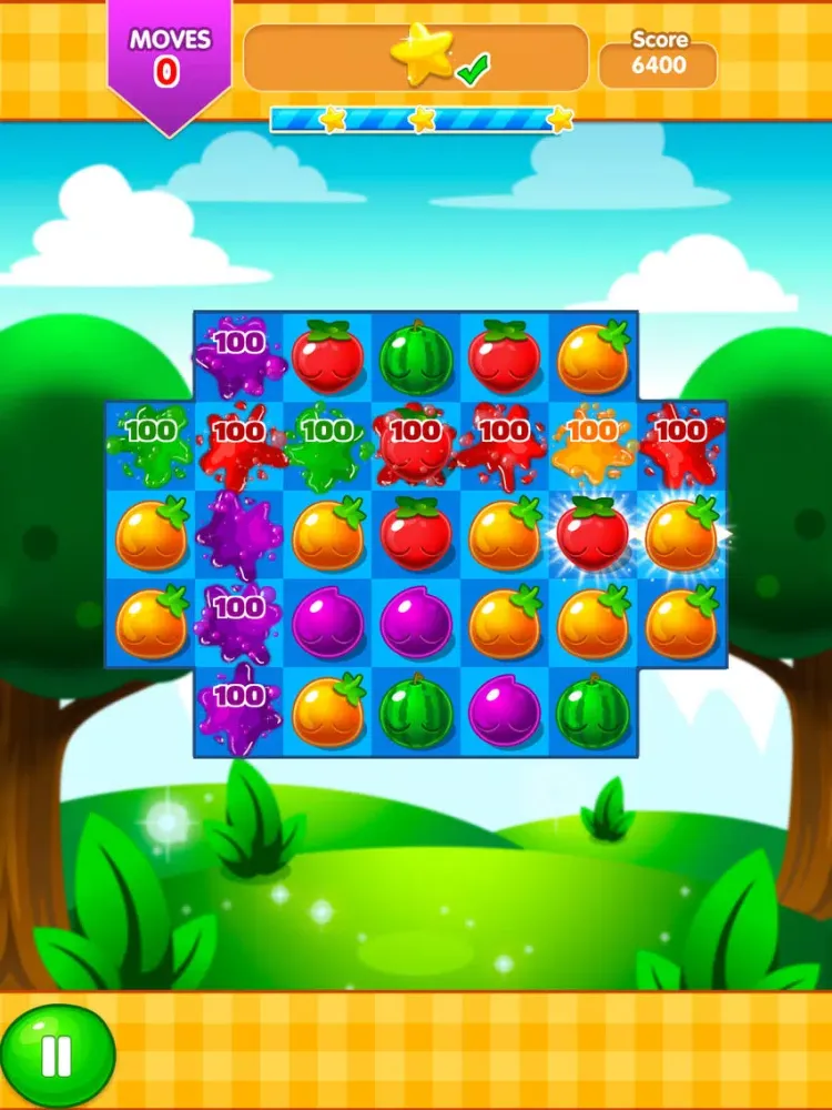 Splash Juice Jam:Fruit Fresh Smash Match 3 Free iPad  Ekran Görüntüleri
