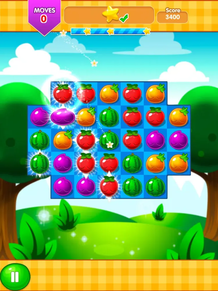 Splash Juice Jam:Fruit Fresh Smash Match 3 Free iPad  Ekran Görüntüleri