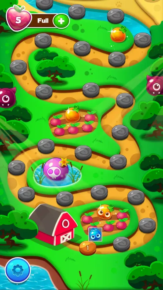 Splash Juice Jam:Fruit Fresh Smash Match 3 Free Ekran Görüntüleri