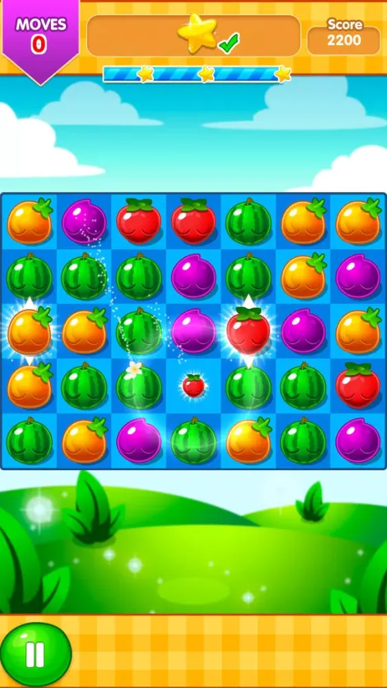 Splash Juice Jam:Fruit Fresh Smash Match 3 Free Ekran Görüntüleri