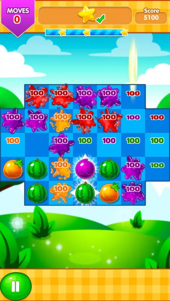 Splash Juice Jam:Fruit Fresh Smash Match 3 Free Ekran Görüntüleri