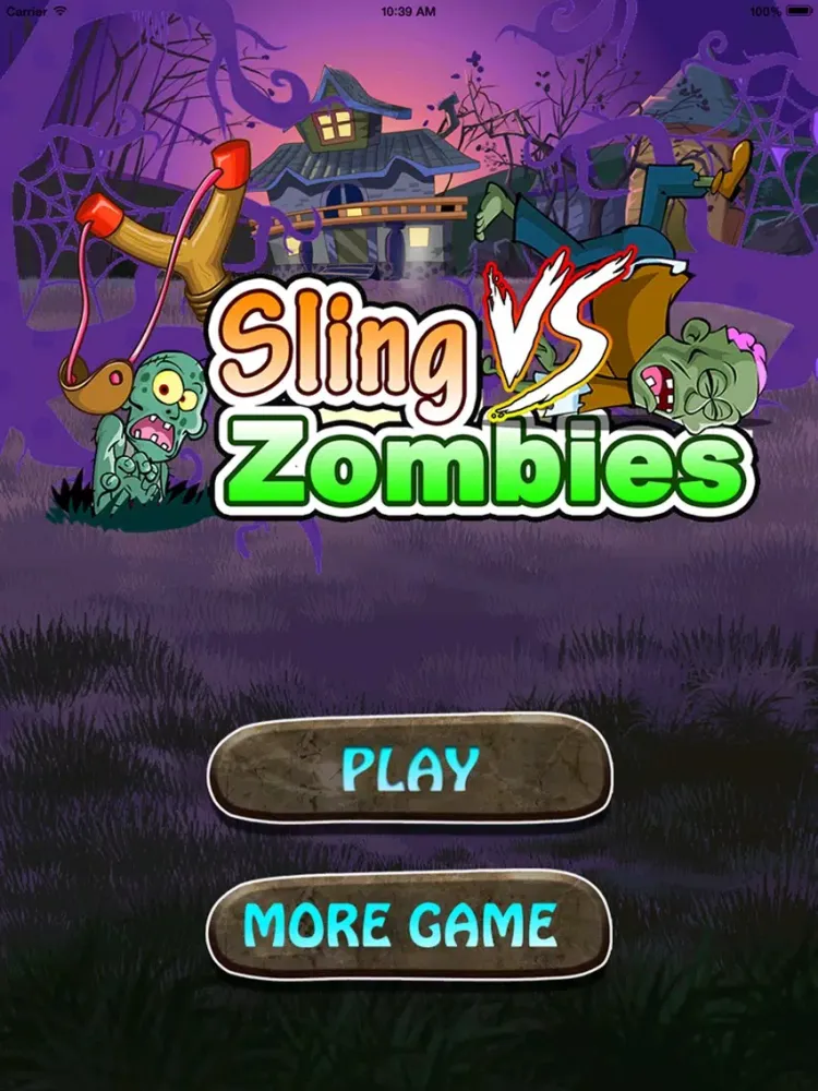 Sling VS Zombies Free iPad 應用截圖