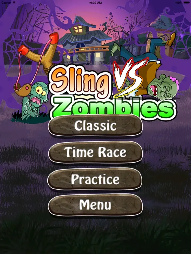Sling VS Zombies Free iPad 應用截圖