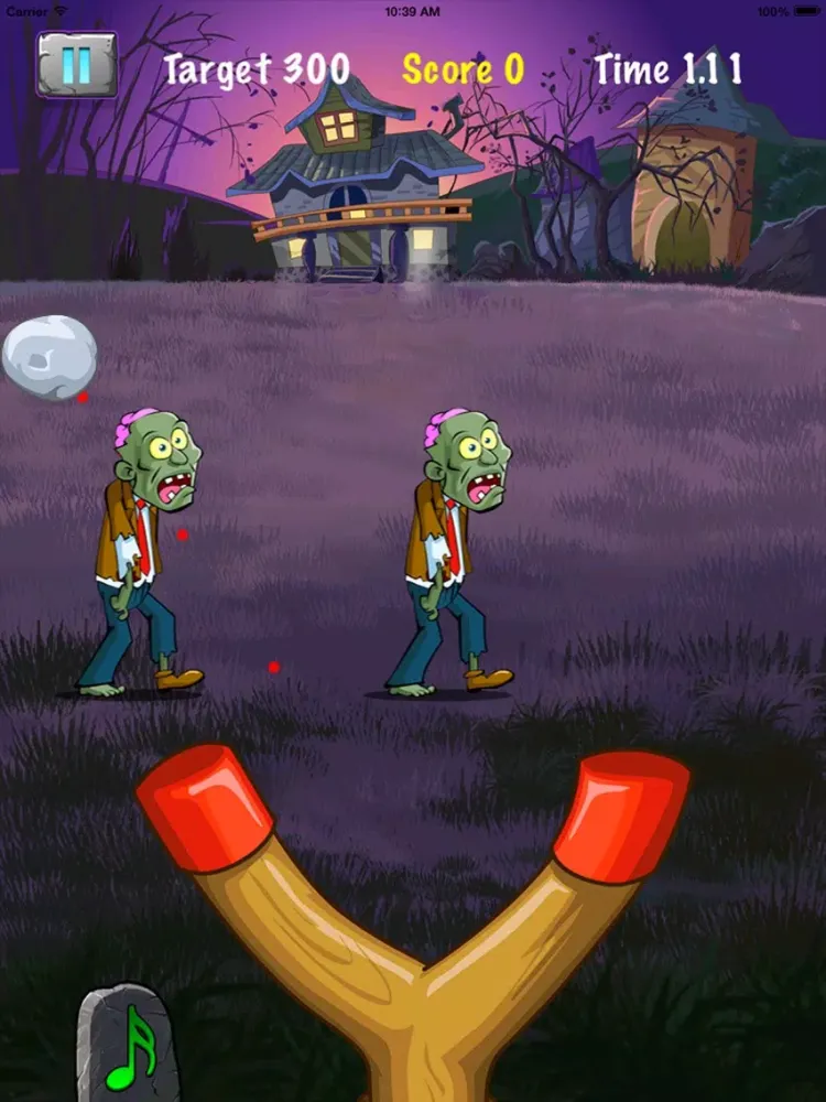 Sling VS Zombies Free iPad 應用截圖