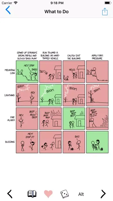 xkcd Comic Reader سکرین شاٹس
