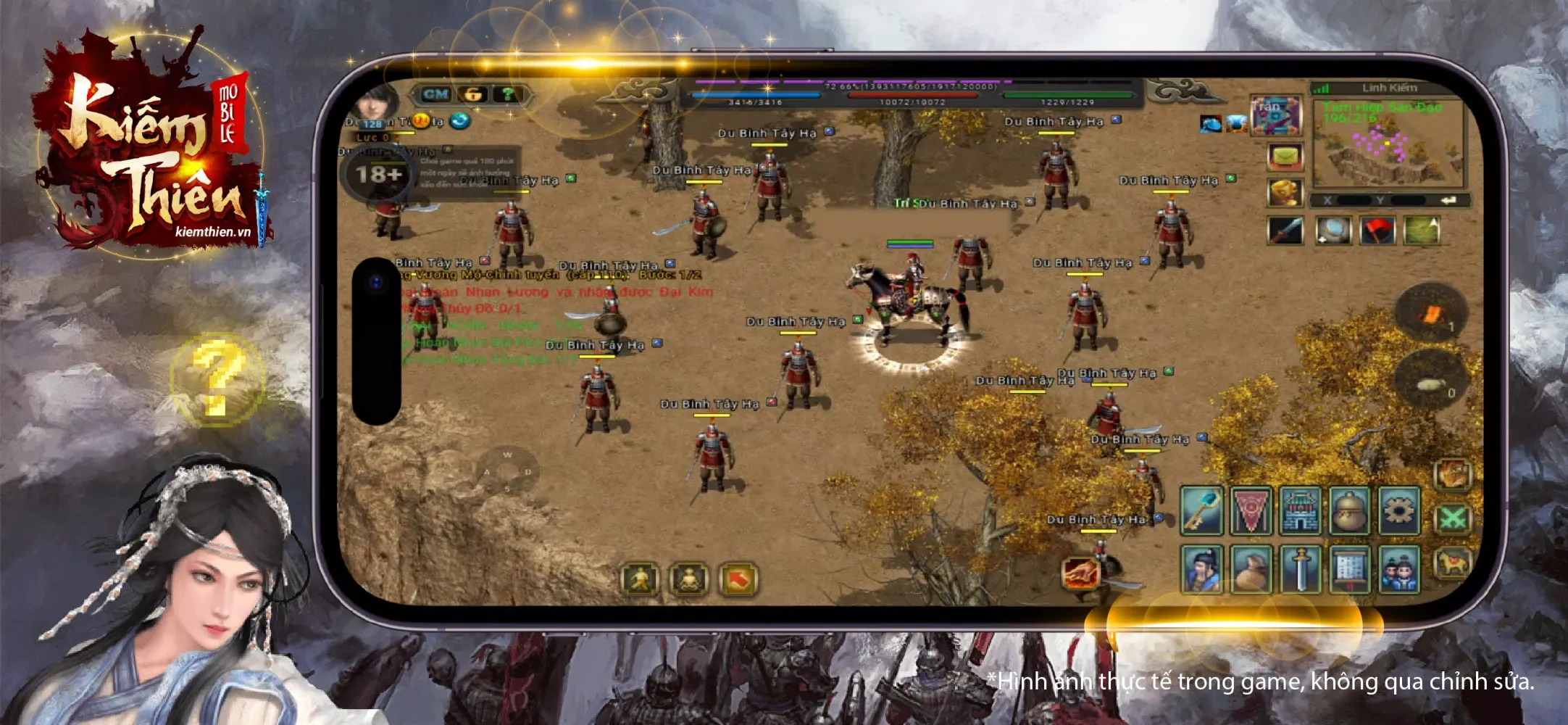 Kiếm Thiên Mobile Screenshots
