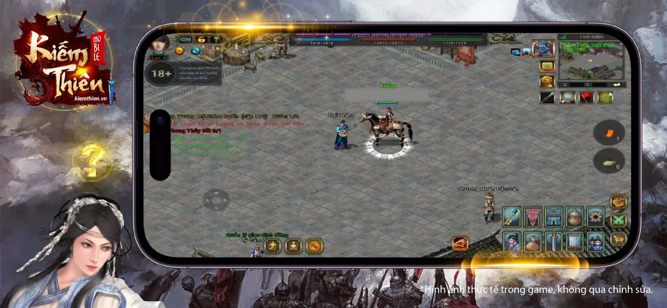 Kiếm Thiên Mobile Screenshots