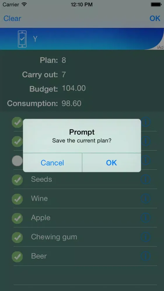 Tangkapan skrin BudgetAssistant--Help you save money