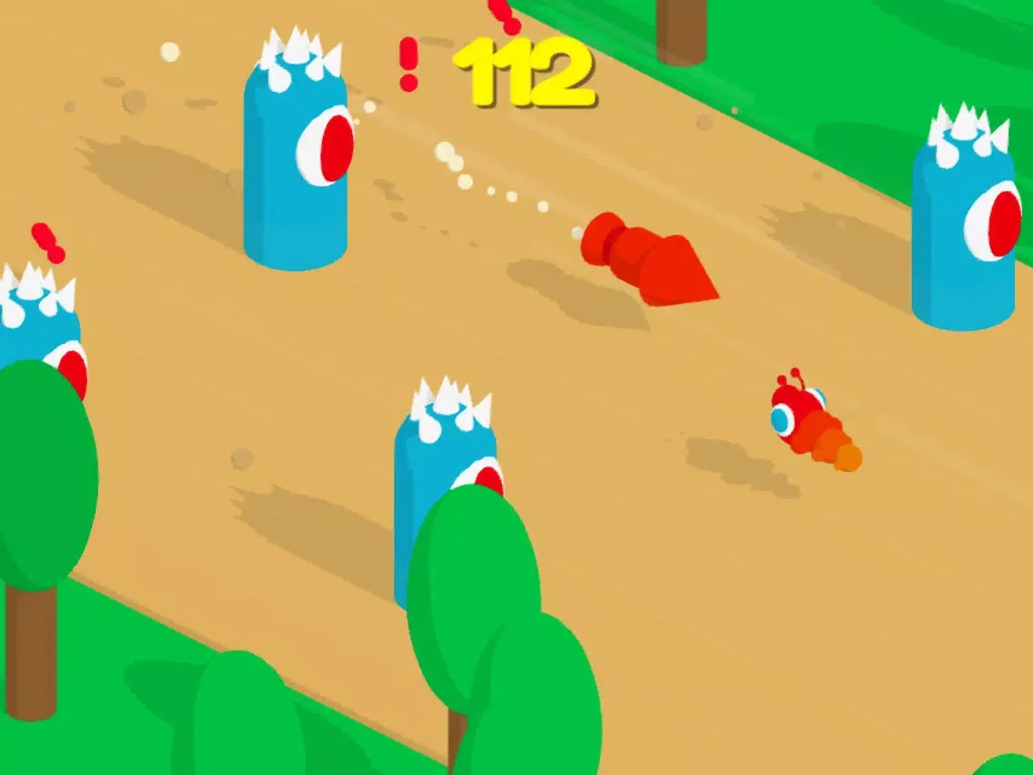 Dodgy Worm iPad 应用截图