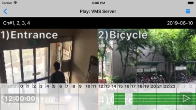Tangkapan skrin VMS Client