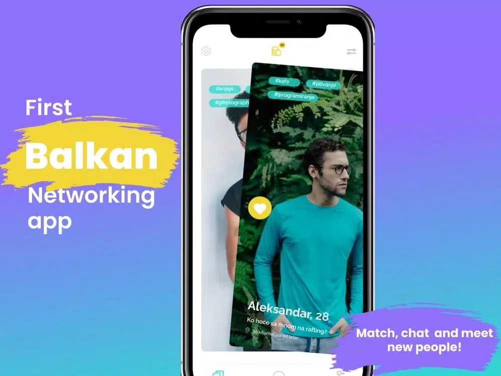 Svajp - YU Friendship & Dating iPad  स्क्रीनशॉट