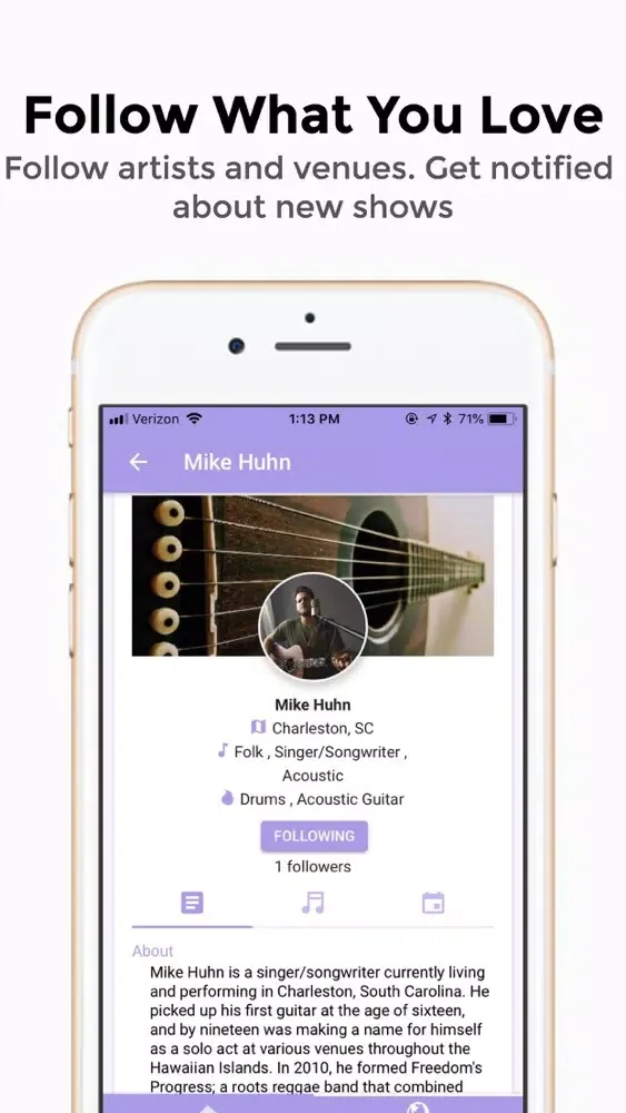 Jyve: Find Local Music স্ক্রিনশট
