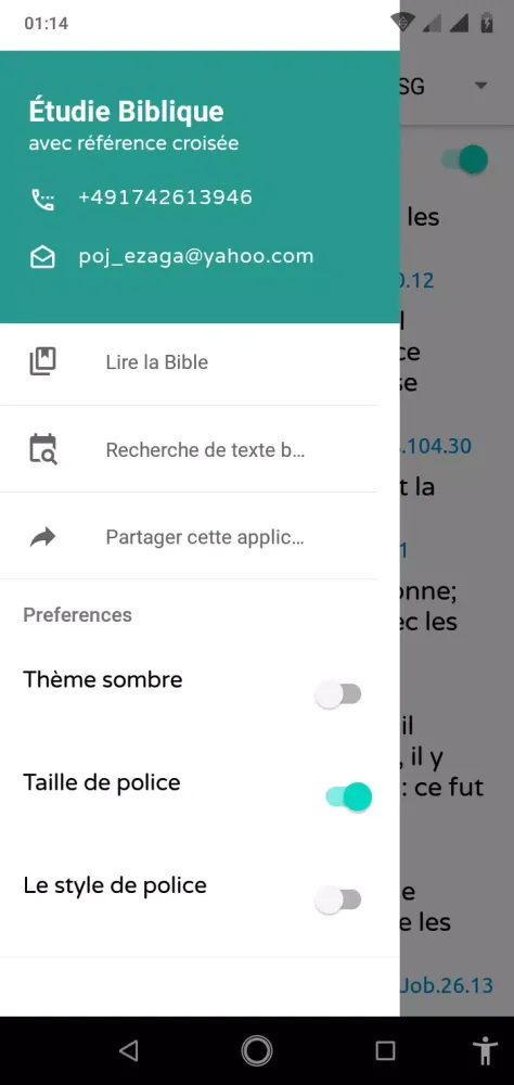 Étudie Bible avec Références Screenshots