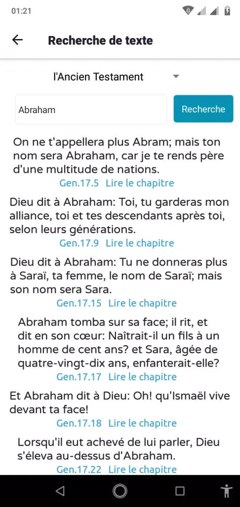 Étudie Bible avec Références Screenshots