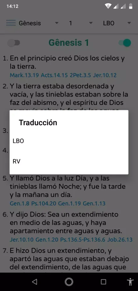 Biblia de Estudio: Referencia Screenshots
