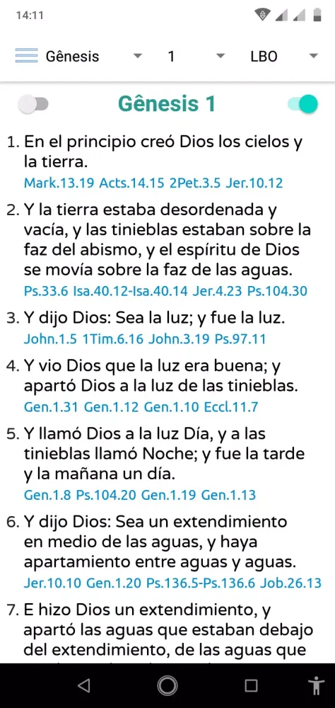 Biblia de Estudio: Referencia Screenshots