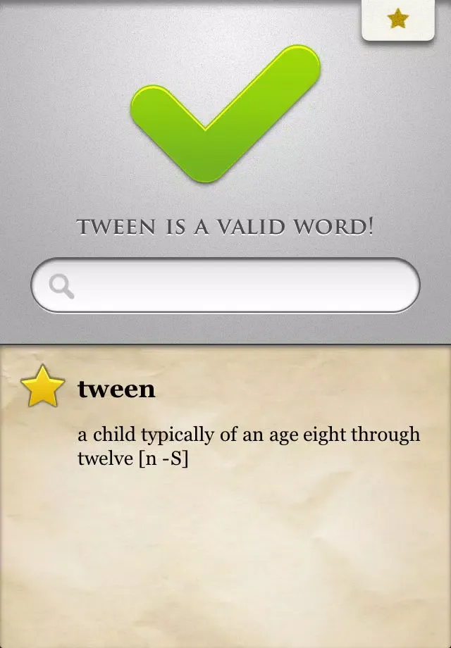 Captures d'écran de Good Word Free - Words With Friends Word Checker And Dictionary