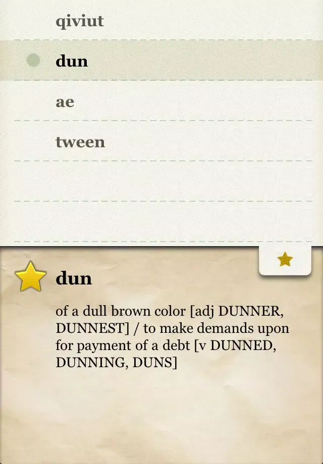 Captures d'écran de Good Word Free - Words With Friends Word Checker And Dictionary