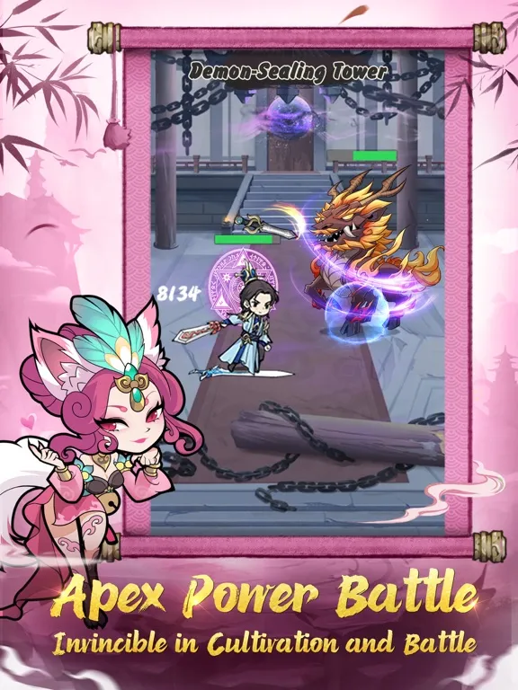 Ảnh chụp màn hình của Little Taoist:Infinity Forging iPad 