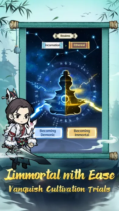 Ảnh chụp màn hình của Little Taoist:Infinity Forging