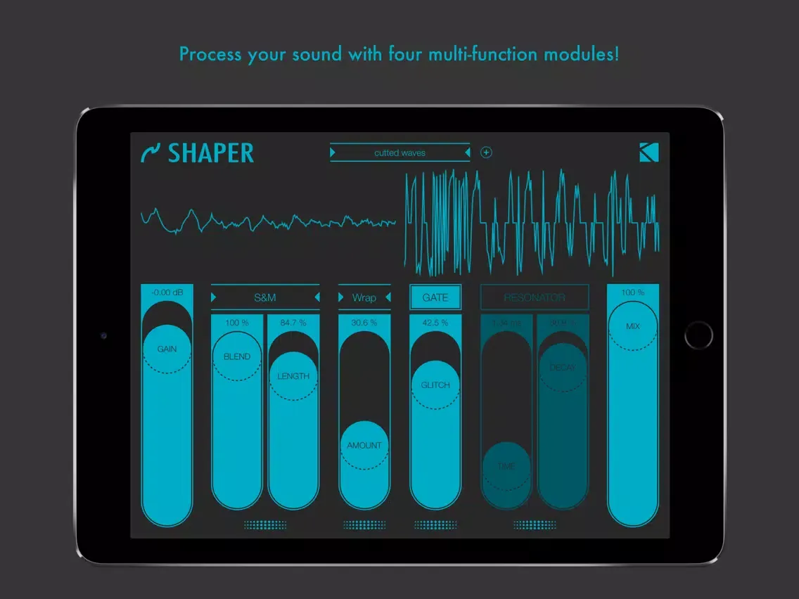 تصاویر Shaper : smart audio destroyer iPad 