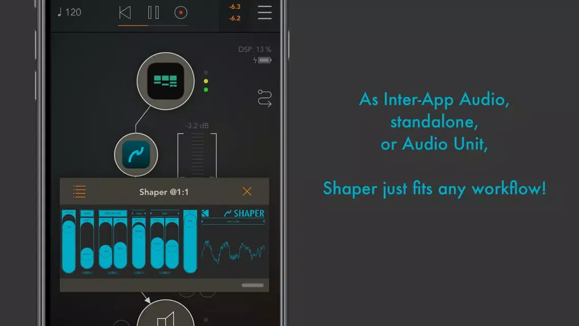 تصاویر Shaper : smart audio destroyer
