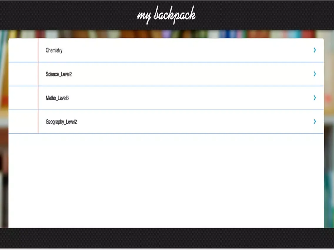 BackpackKnomadix iPad  Screenshots