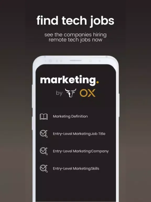 Ox Jobs - Get A Job That Pays iPad  Screenshots
