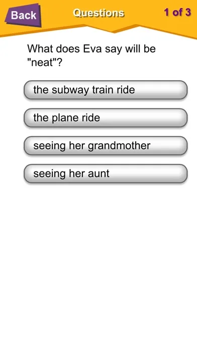 K12 Timed Reading & Comprehension Practice Screenshots