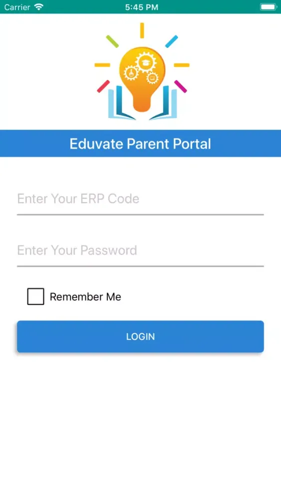 Zrzuty ekranu EduvateParentPortal